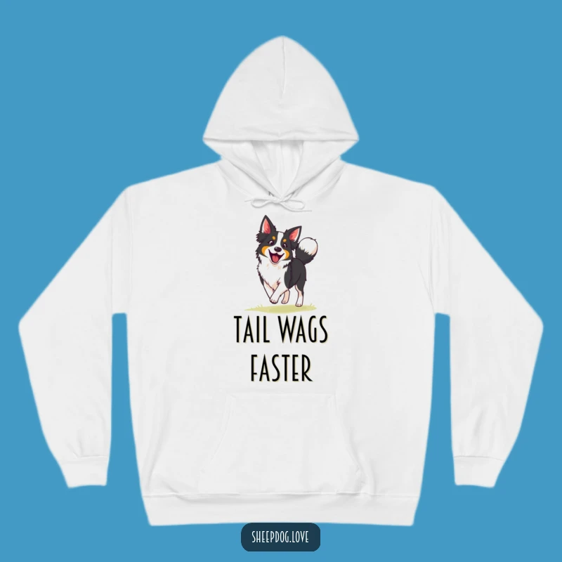 Cozy Border Collie Hoodie: Funny Enthusiastic Herder Dog Sweatshirt Gift