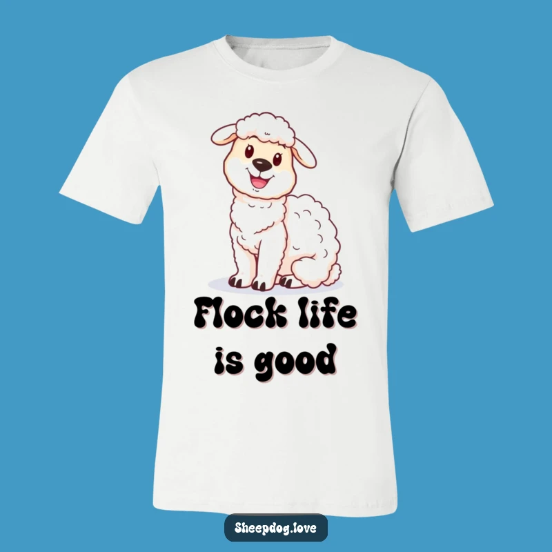 Funny Sheepdog T-Shirt: Best Buds, Cute Pair, Adorable Funny Gift